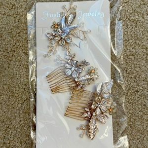 Wedding hair accessories 3 pieces